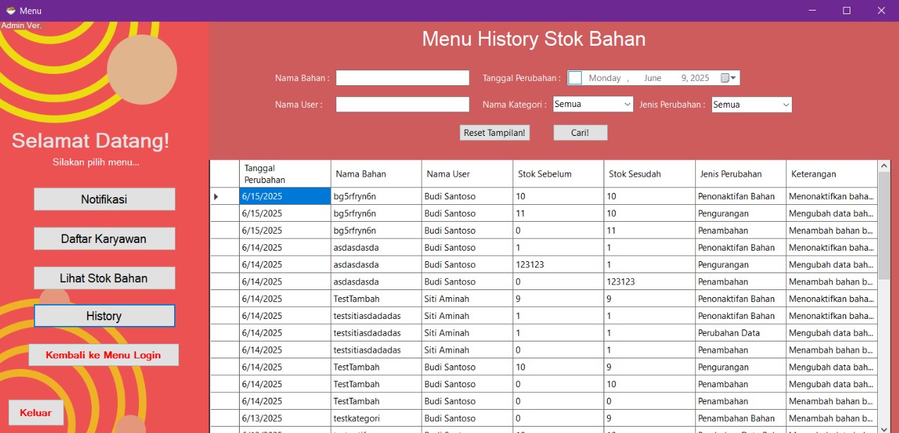 Screenshot SiBadir
